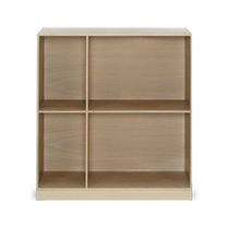 Contemporary bookcase / wooden