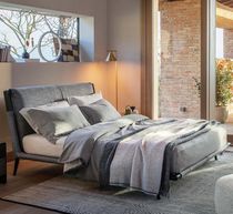 Double bed / contemporary / upholstered...