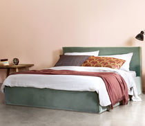 Double bed / single / contemporary / upholstered