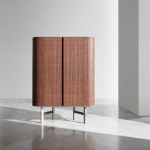 Contemporary china cabinet / plywood / lacquered...