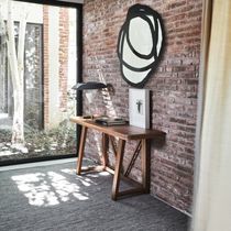 Contemporary sideboard table / oak / walnut...