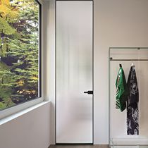 Indoor door / swing / glass / aluminum