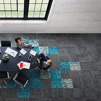 Carpet tile / tufted / loop pile / structured