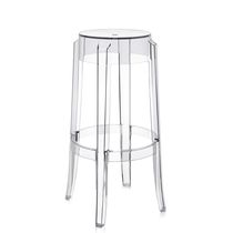 Contemporary bar stool / polycarbonate /...