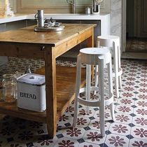 Contemporary bar stool / polycarbonate /...