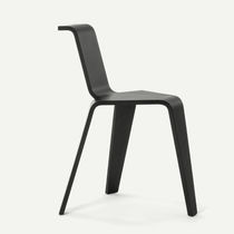 Contemporary chair / beech / beech base...