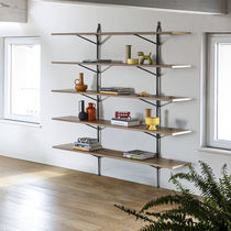 Wall-mounted shelf / contemporary / wrought...