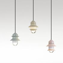Pendant lamp / metal / rubber / contemporary