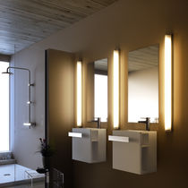 Contemporary wall light / aluminum / polycarbonate...