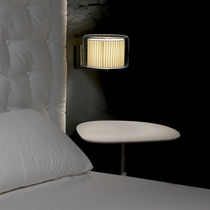 Contemporary wall light / glass / blown...