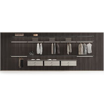 Corner walk-in wardrobe / U-shaped / wall-mounted...