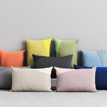 Sofa cushion / rectangular / fabric