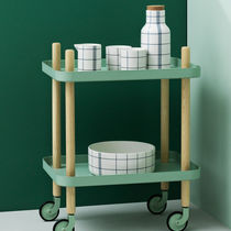 Home service trolley / ash / steel