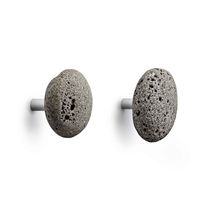 Contemporary coat hook / stone / individual...
