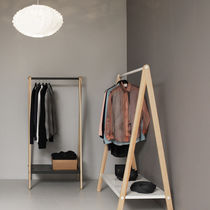 Floor coat rack / contemporary / steel /...