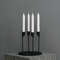 Metal candle holder