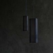 Pendant lamp / bronze / contemporary / adjustable-height