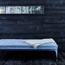Wall-mounted mirror / contemporary / rectangular