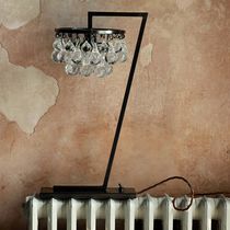 Table lamp / contemporary / nickel / bronze