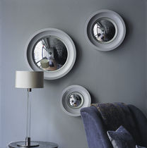 Wall-mounted mirror / contemporary / round