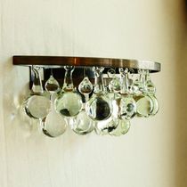 Contemporary wall light / bronze / nickel...