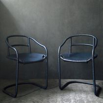 Contemporary dining chair / with armrests...
