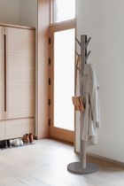 Floor coat rack / contemporary / wooden