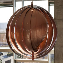 Pendant lamp / contemporary / lacquered...