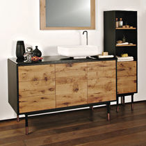 Free-standing washbasin cabinet / wooden...