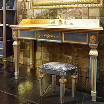 Free-standing washbasin cabinet / wooden...