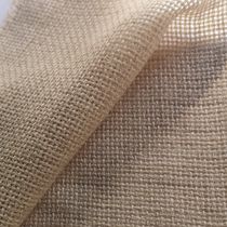 Plain sheer curtain fabric / wool / Trevira...