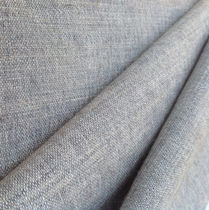 Curtain fabric / plain / linen / wool