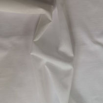 Curtain fabric / plain / polyester / gray
