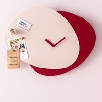 Contemporary clock / analog / wall-mounted...