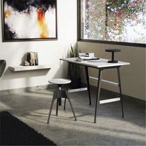 Contemporary stool / beech / beech base...