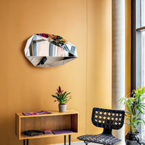 Wall-mounted mirror / contemporary / polished...