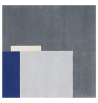 Contemporary rug / patterned / wool / square