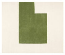 Contemporary rug / patterned / wool / rectangular