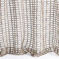 Patterned sheer curtain fabric / cotton...