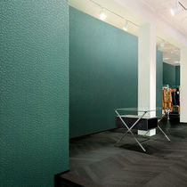 Cotton wallcovering / vinyl / tertiary /...