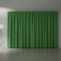 Curtain fabric / plain / Trevira CS® / washable