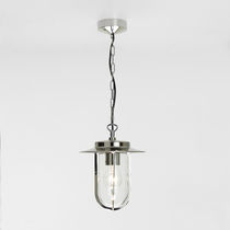 Pendant lamp / contemporary / metal / glass