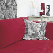 Upholstery fabric / plain / polyester /...