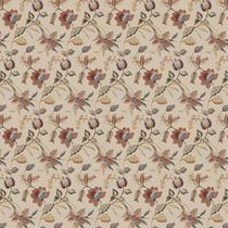 Upholstery fabric / floral pattern / cotton...