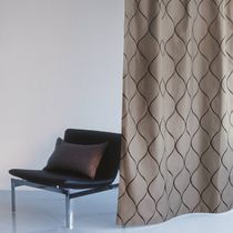Curtain fabric / patterned / polyester /...
