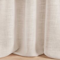 Curtain fabric / plain / linen / polyester