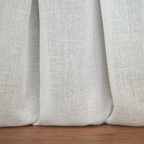 Curtain fabric / plain / linen / polyester