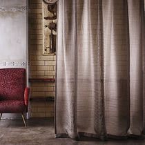 Plain sheer curtain fabric / linen / viscose...