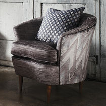 Upholstery fabric / striped / polyester...