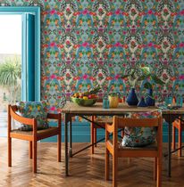 Contemporary wallpaper / patterned / color...